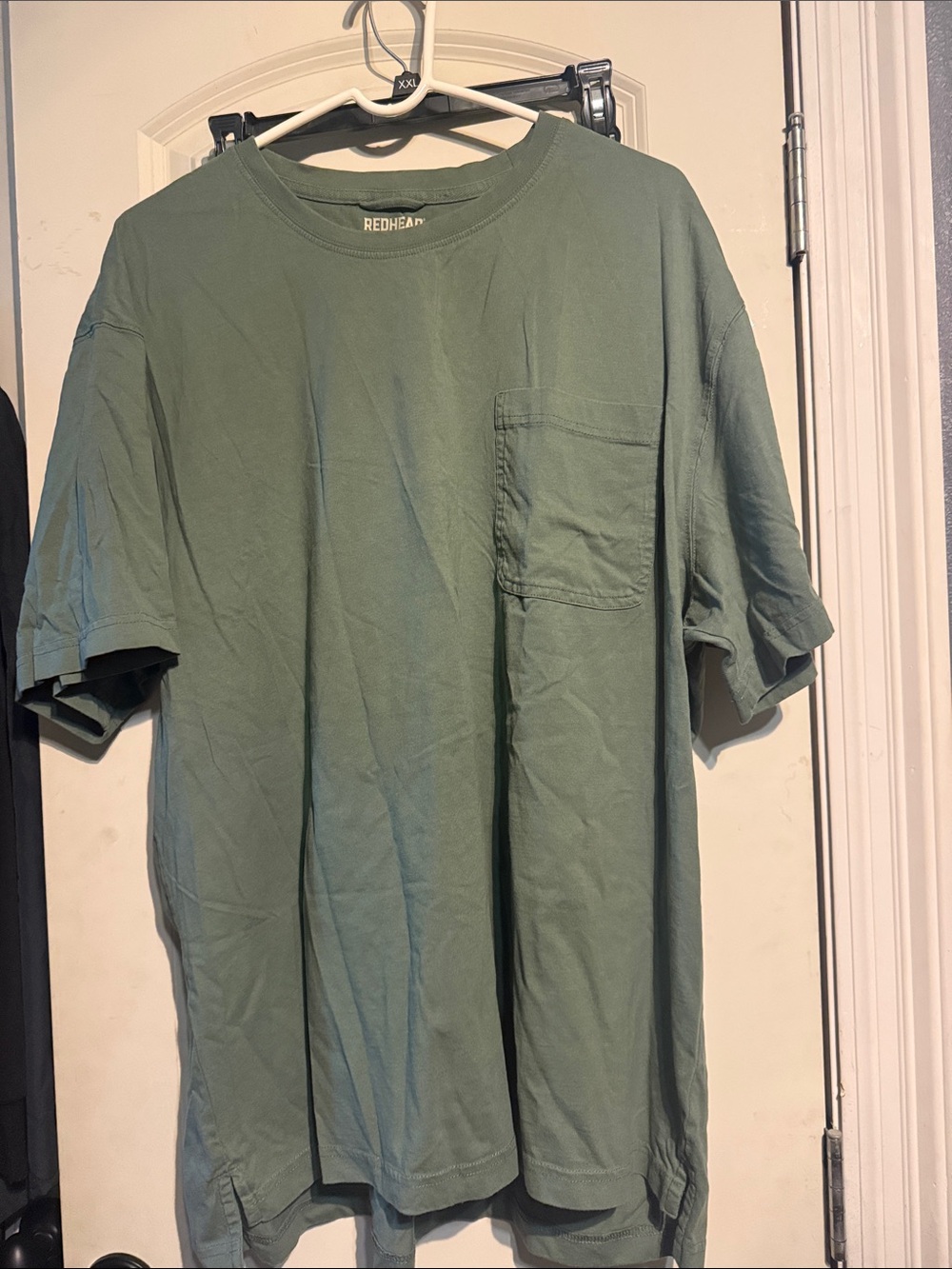 RedHead Olive Green Short-Sleeve Pocket Tee